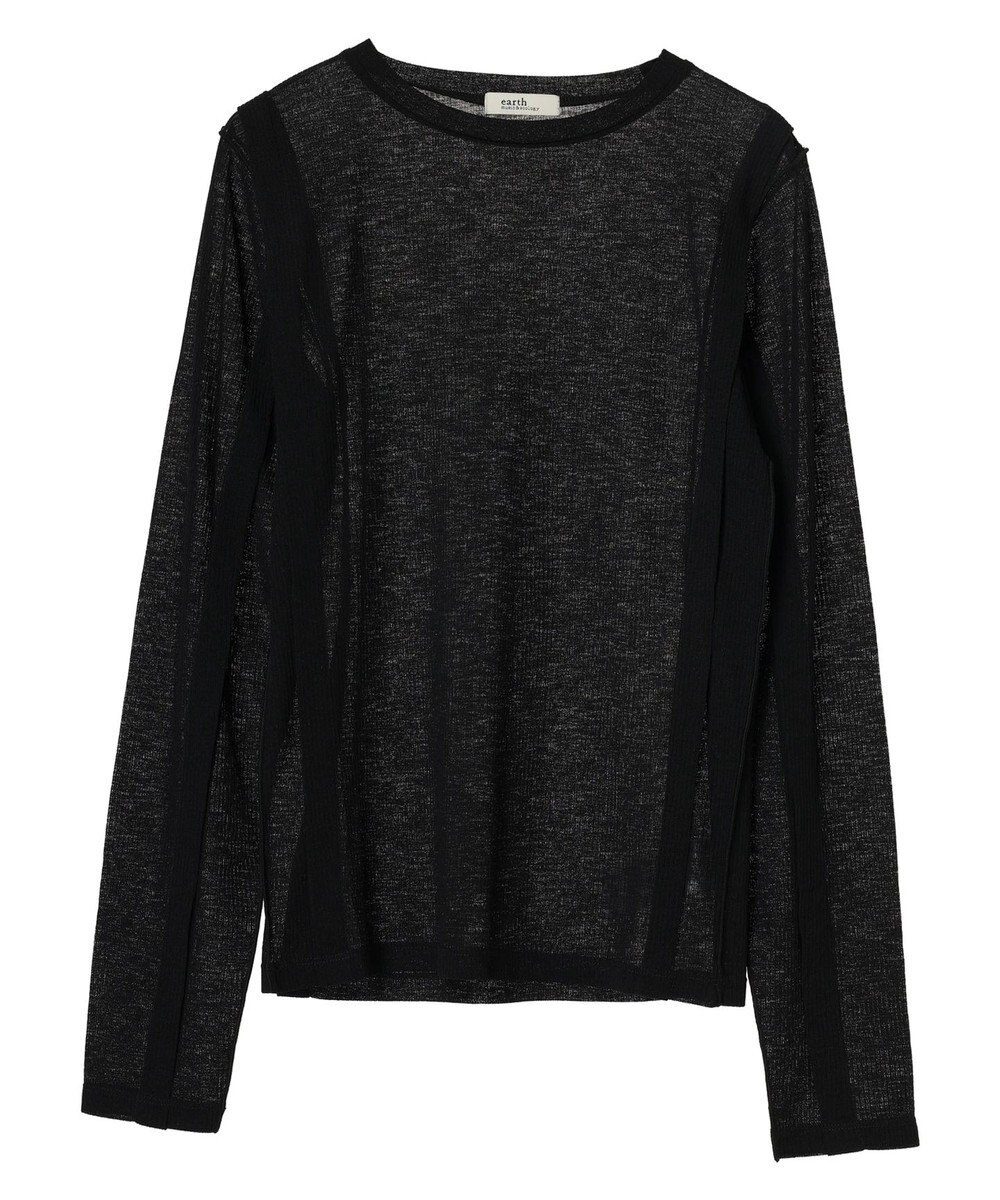 earth music&ecology シアーテレコプルオーバー 