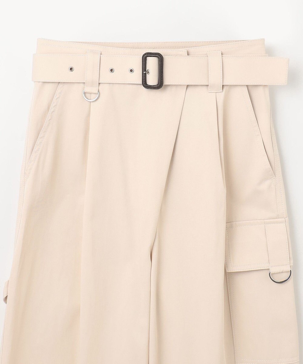 GRACE CONTINENTAL アシンメトリーワークパンツ 