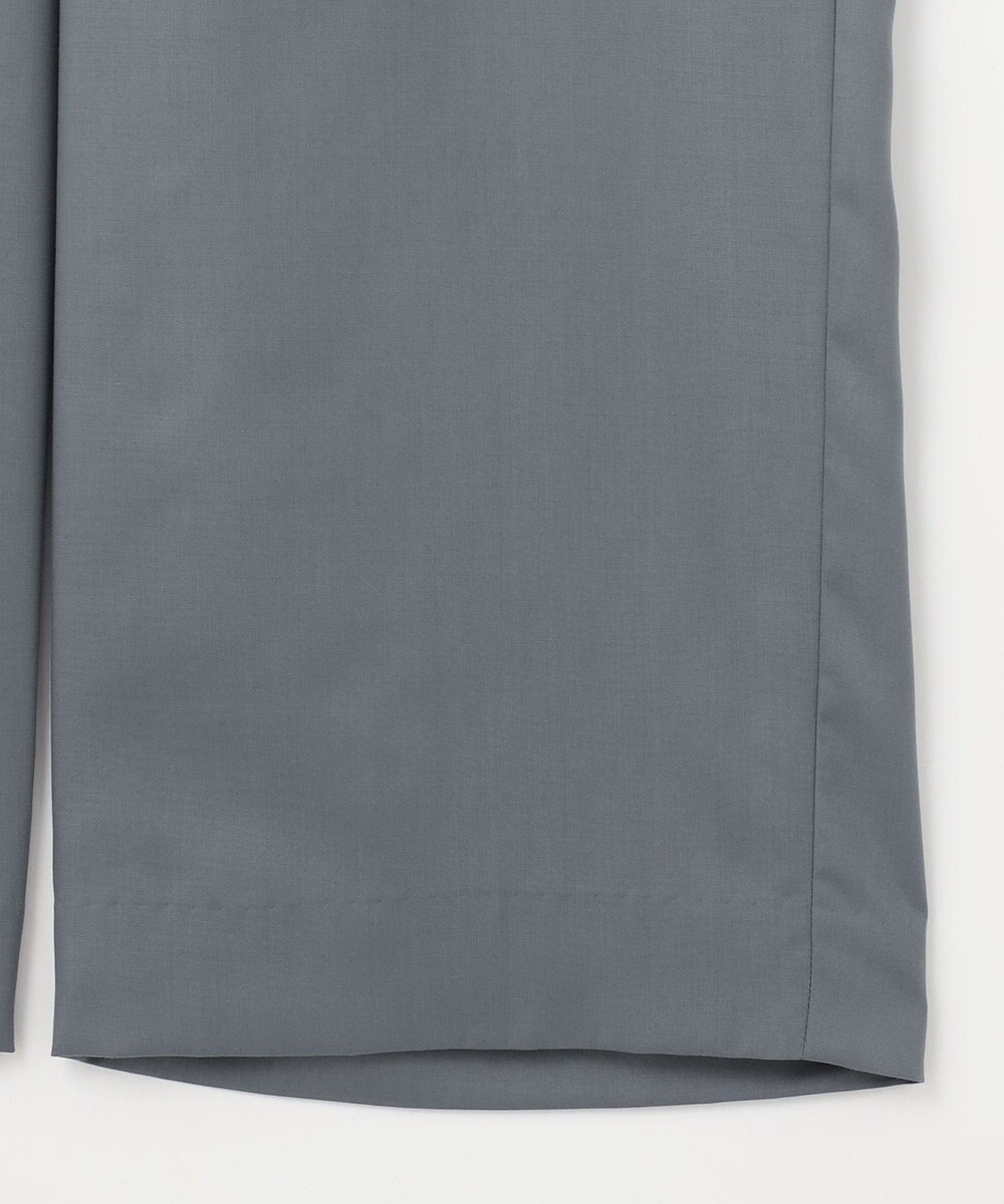 自由区 S 【カタログ掲載・洗える】フルダルスパンマイクロピーチワイドストレート パンツ 