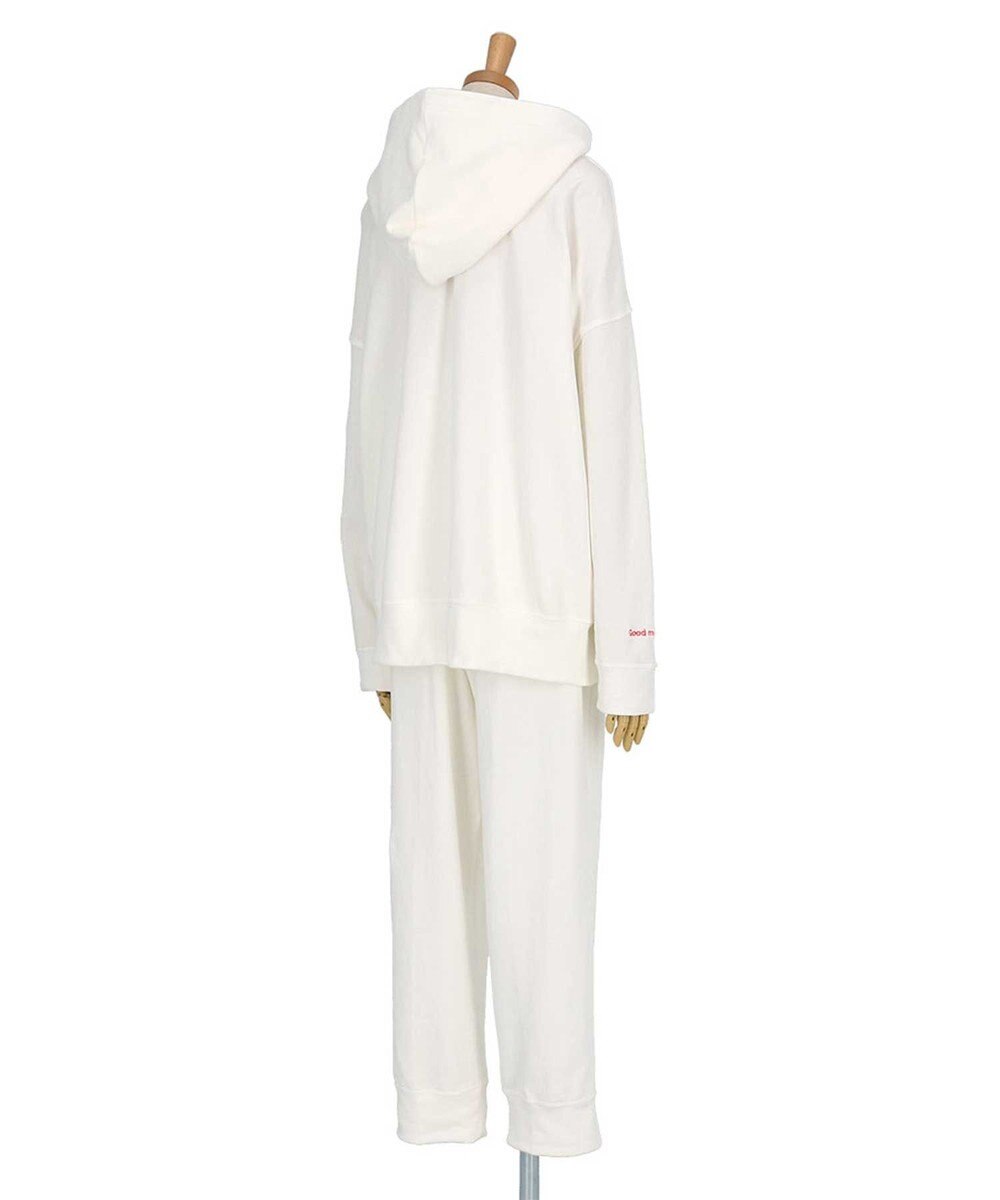 une nana cool 【綿混】あくびのお嬢さんの裏毛フーディーパジャマ 