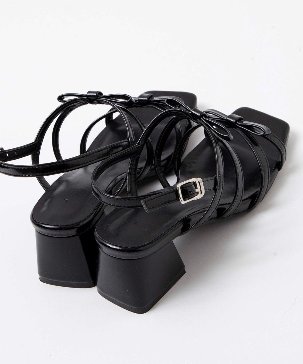 WEGO リボンヒールサンダル 