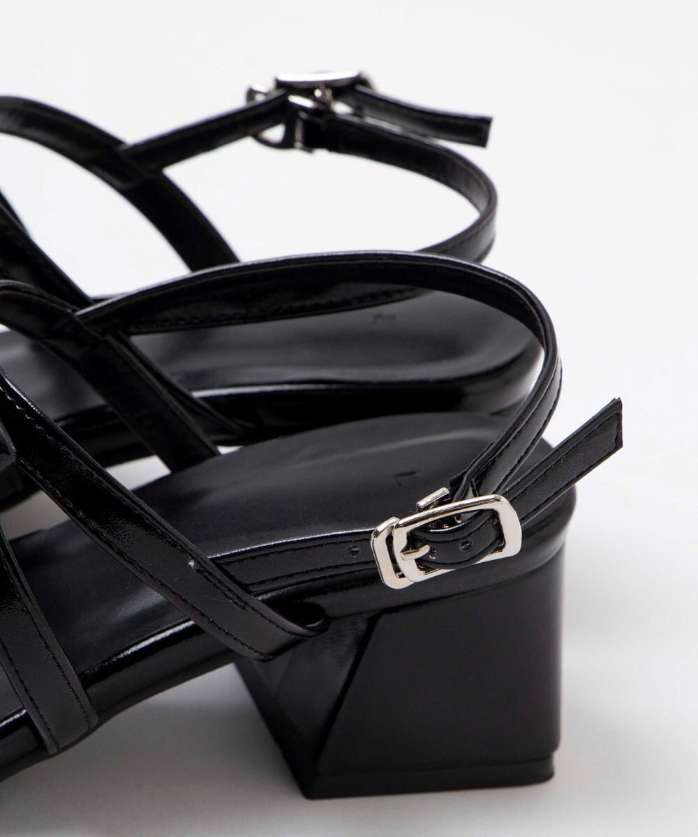 WEGO リボンヒールサンダル 