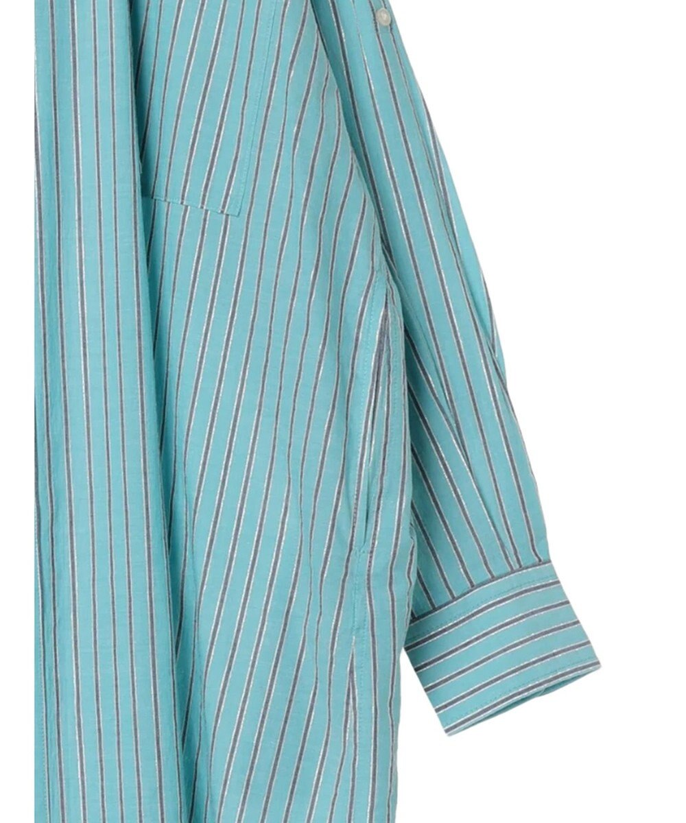 AMERICAN HOLIC 丈違いラメストライプワンピース 