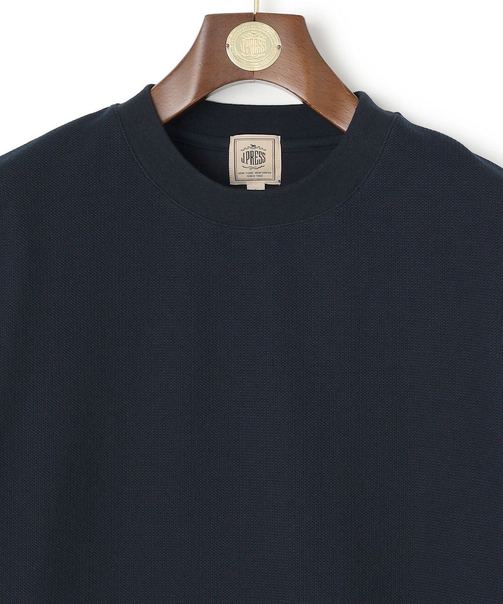 J.PRESS MEN 汗ばむ夏の最適解Tシャツ【UVカット / 接触冷感 】【J.PRESS PREMIUM JERSEY】無地コットン Tシャツ 