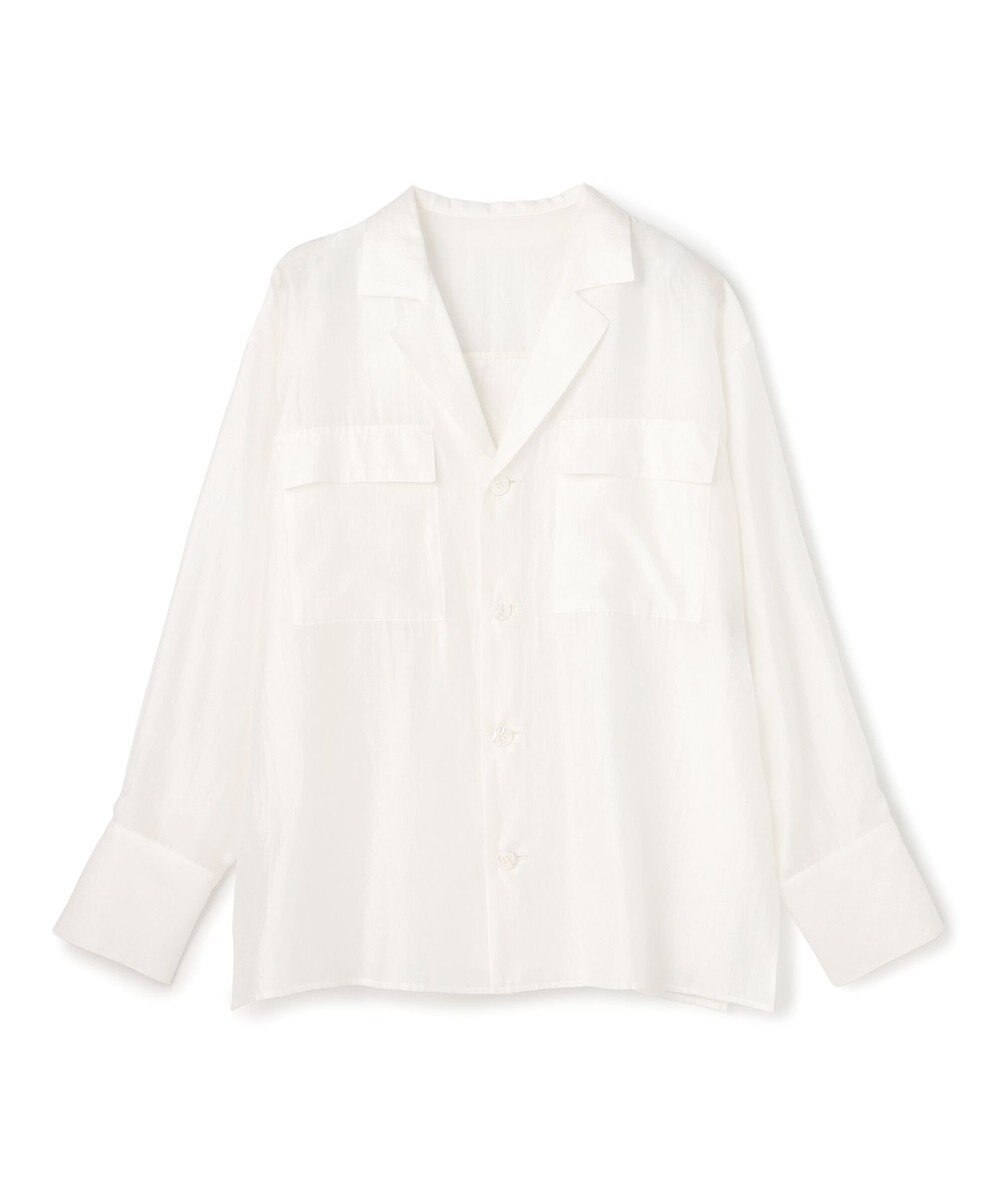 uncrave リヨセルシルクローン シャツ 