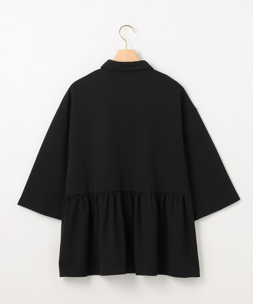 組曲 S ジョーゼットジャージーボウタイチュニック ブラウス 