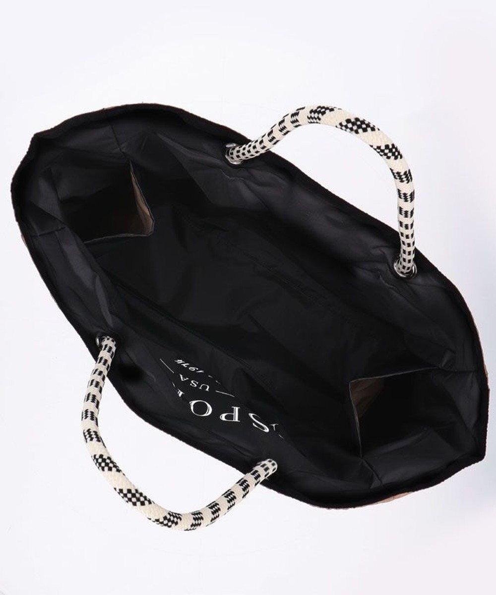 LeSportsac LARGE 2 WAY TOTE/ジェットブラック/プロビンシャル 