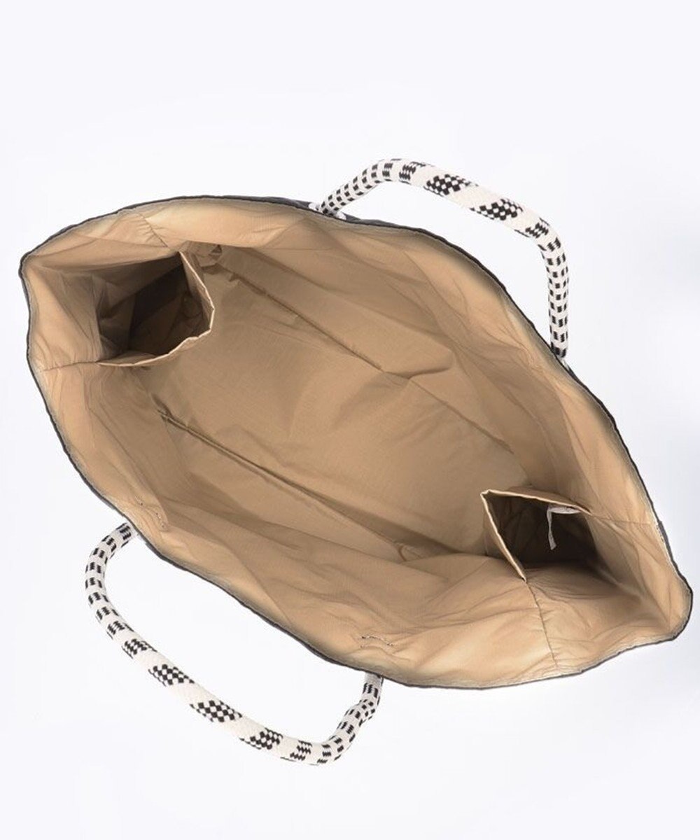 LeSportsac LARGE 2 WAY TOTE/ジェットブラック/プロビンシャル 