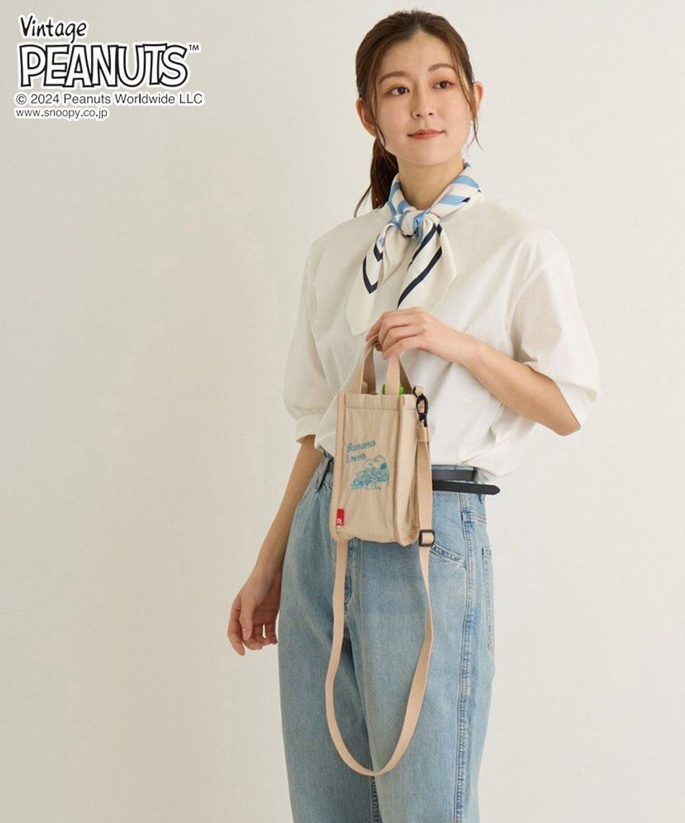 ROOTOTE 8606【スヌーピー:簡易保冷】IP.サーモキーパー.ボトル.ピーナッツ-9B 