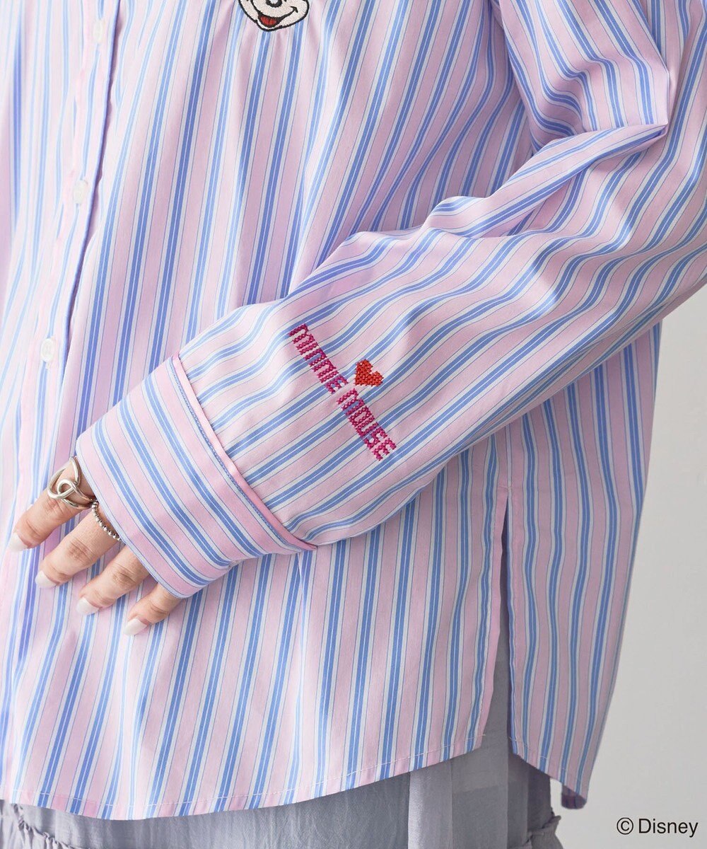 Green Parks ミッキー＆フレンズ／ストライプシャツ 