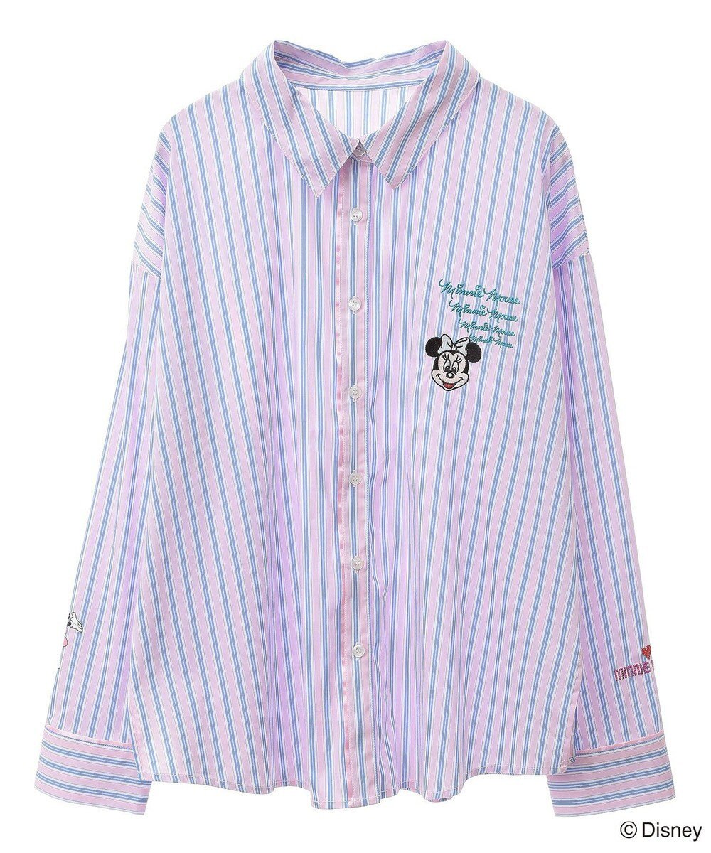 Green Parks ミッキー＆フレンズ／ストライプシャツ 