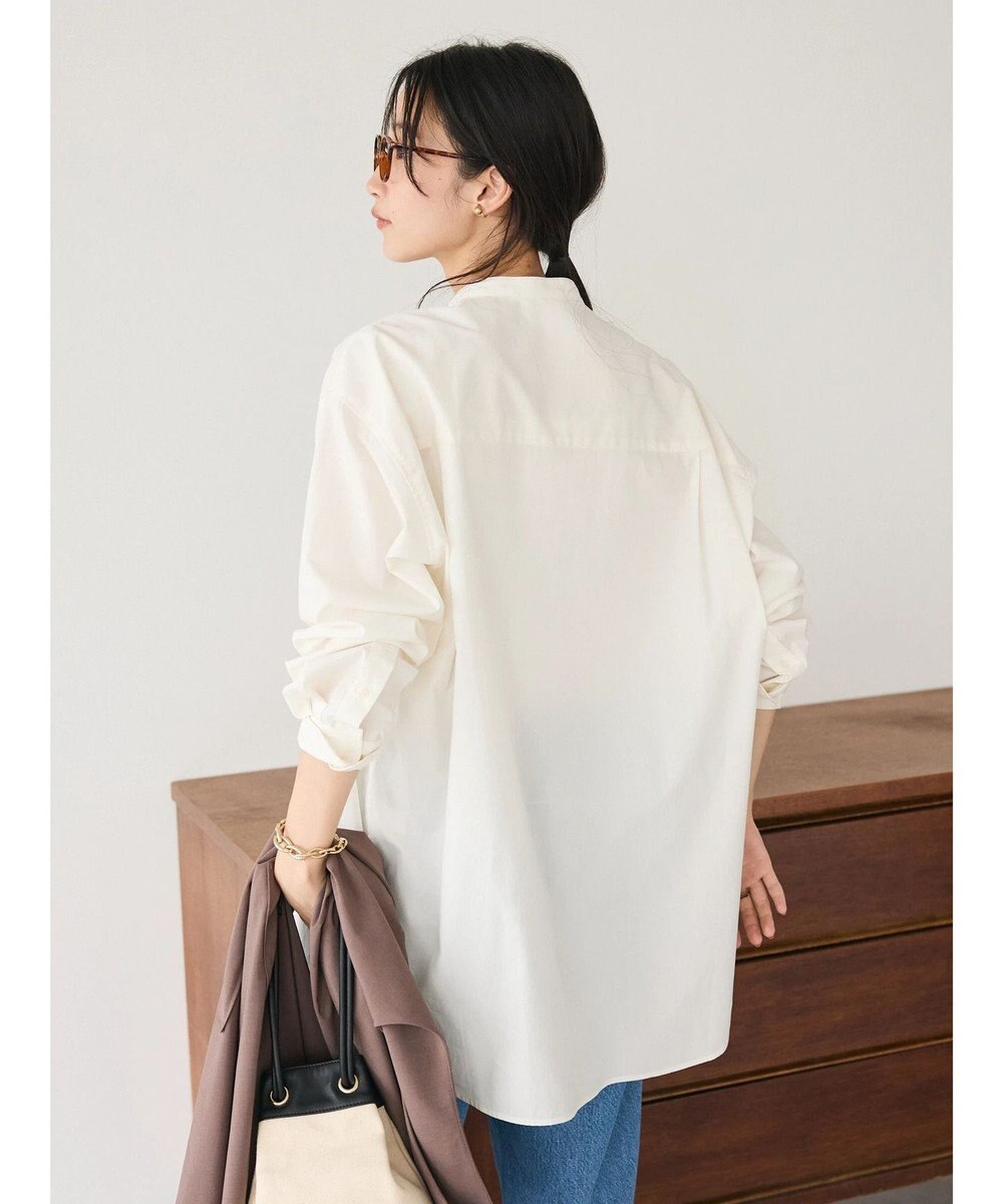 CRAFT STANDARD BOUTIQUE バンドカラーシャツ 