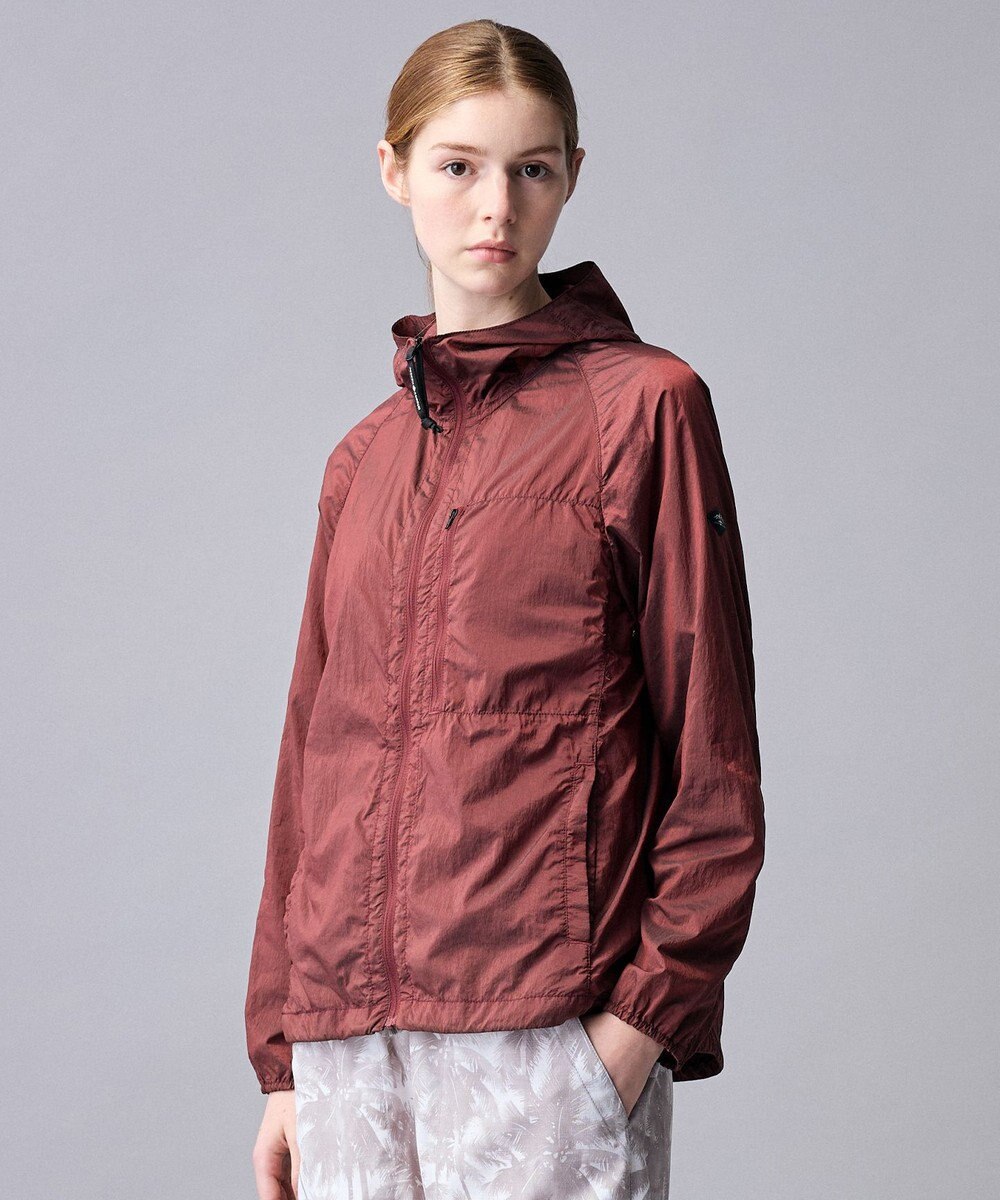 JOSEPH ABBOUD MOUNTAIN 【軽量/ECO撥水/ポケッタブル】ヴィンテージナイロンシャンブレーパーカー 