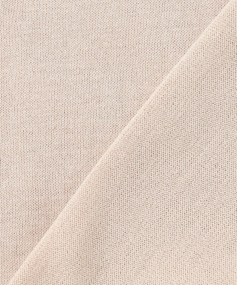 J.PRESS LADIES L 【洗える】ドライコットン ポロ ニット 