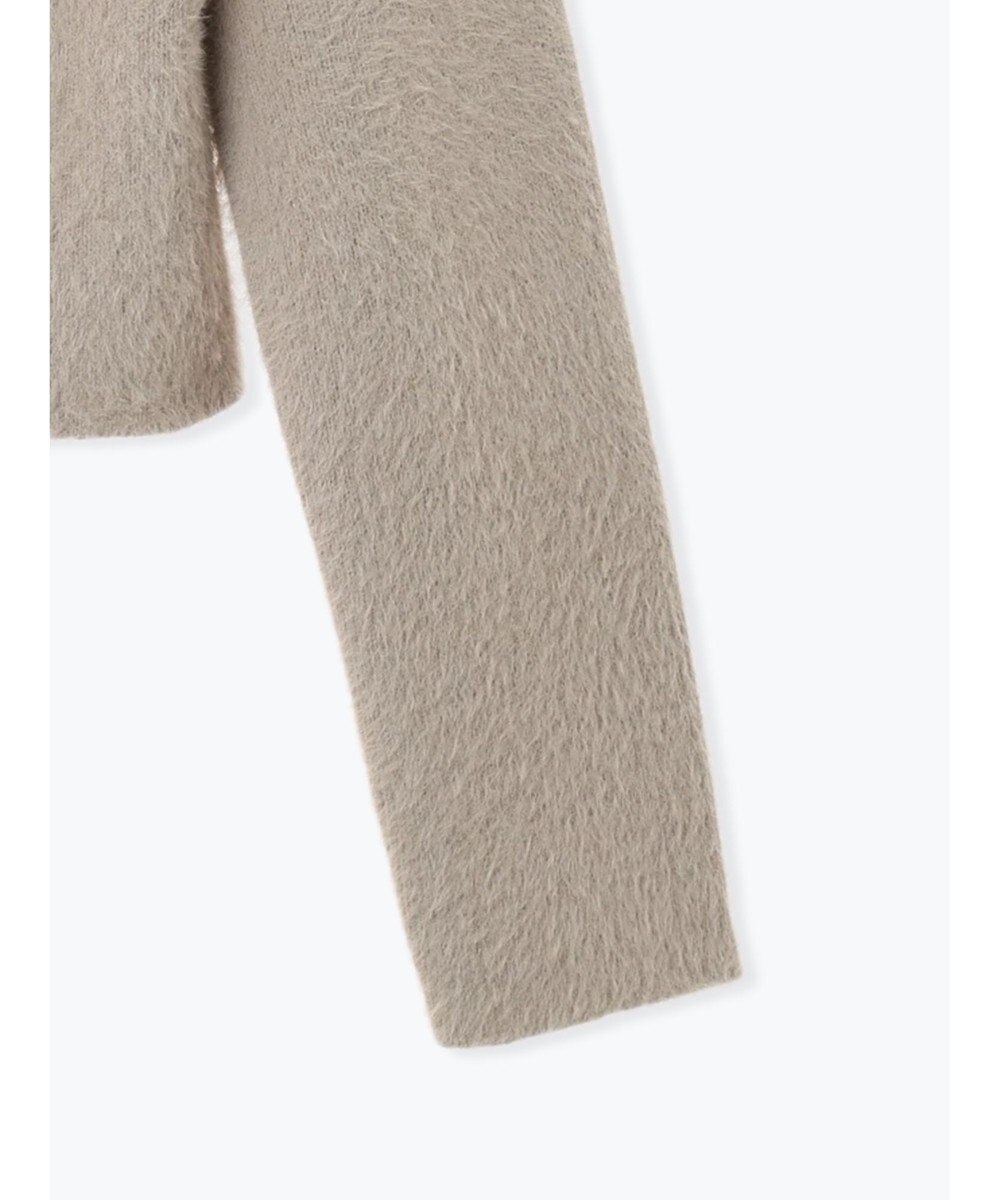 Te chichi ショートシャギーポケットカーディガン 