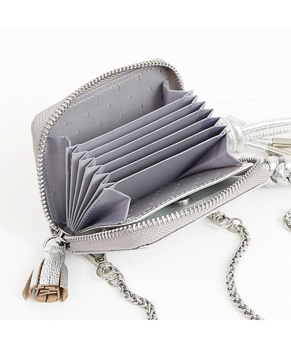 UNBILLION ペルケ perche / マルチスタッズジャバラチャームウォレットショルダー 