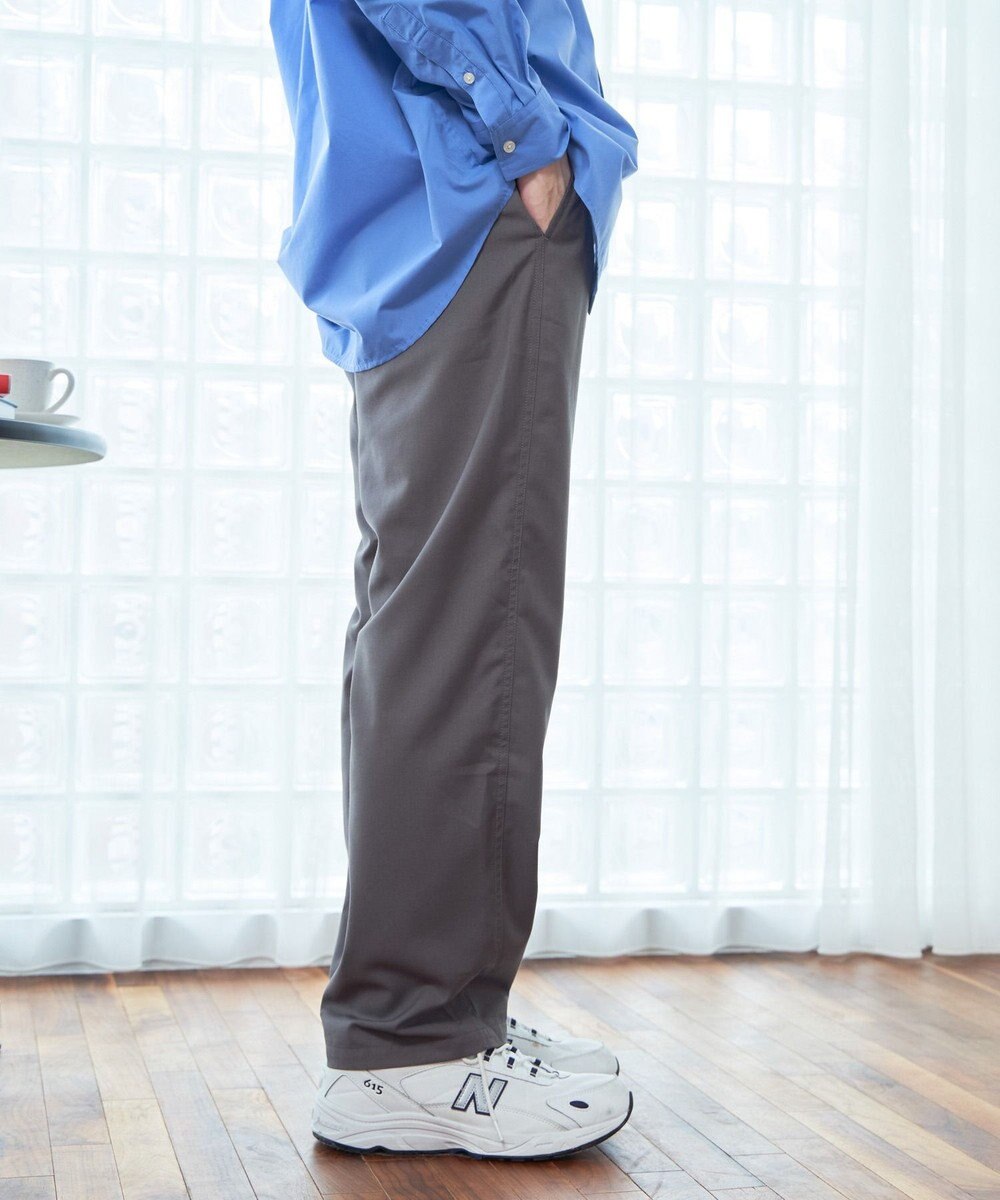 WEGO 【ウエストゴム】TRイージーストレートパンツ 
