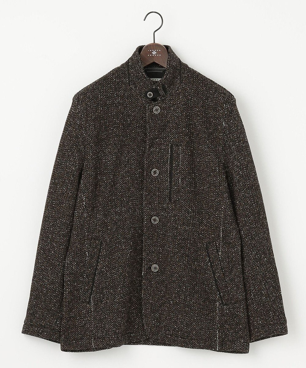 JOSEPH ABBOUD 【キングサイズ・洗える】ツィーディーフリース ブルゾン 