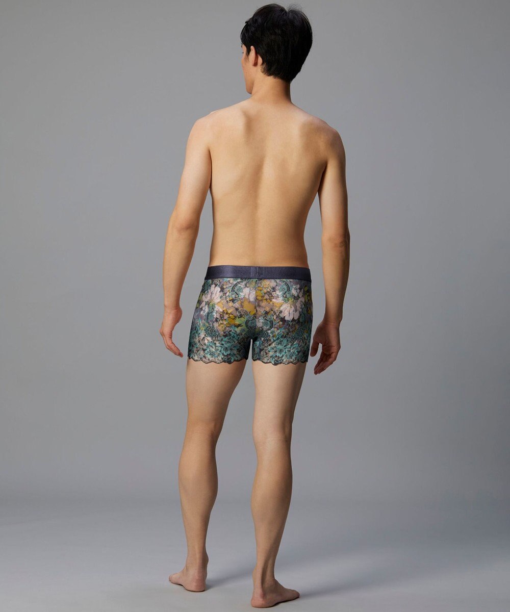 WACOAL MEN WACOAL MEN ボクサーパンツ 【レースボクサー】 フロント快適グラマラス 通気性 前閉じ 下着 メンズ WT3827 /ワコールメン 