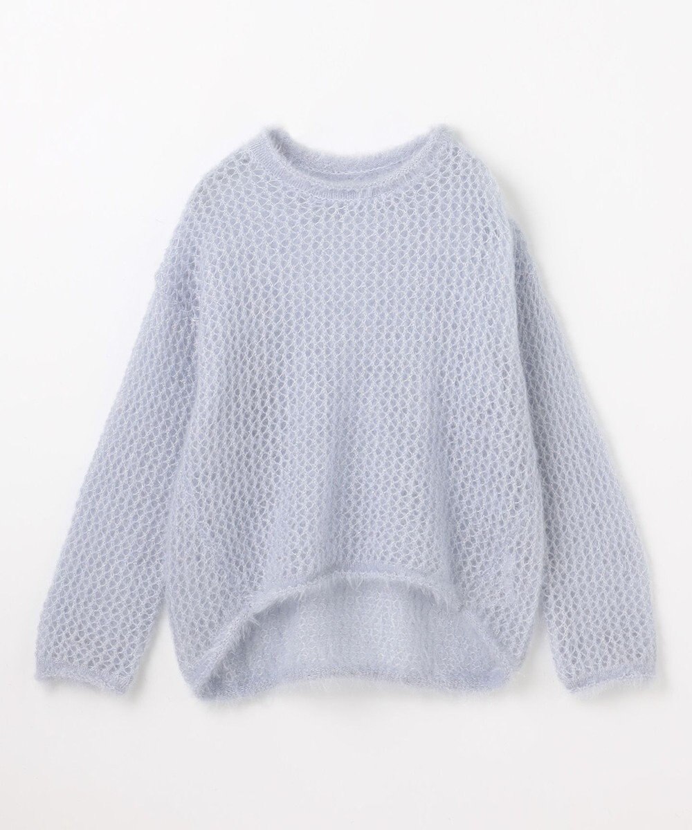 ANY レーシーネットニット 