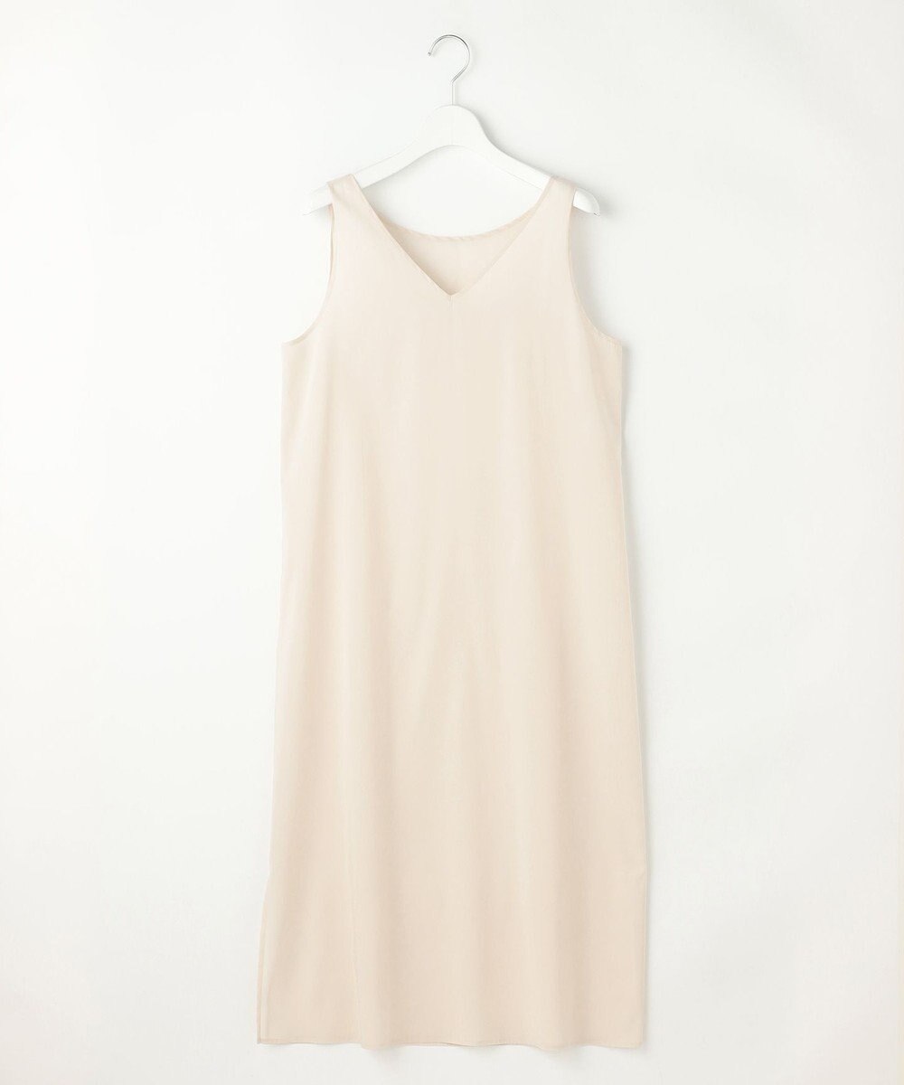 自由区 L ハーバリウムフラワープリントVネック ワンピース 