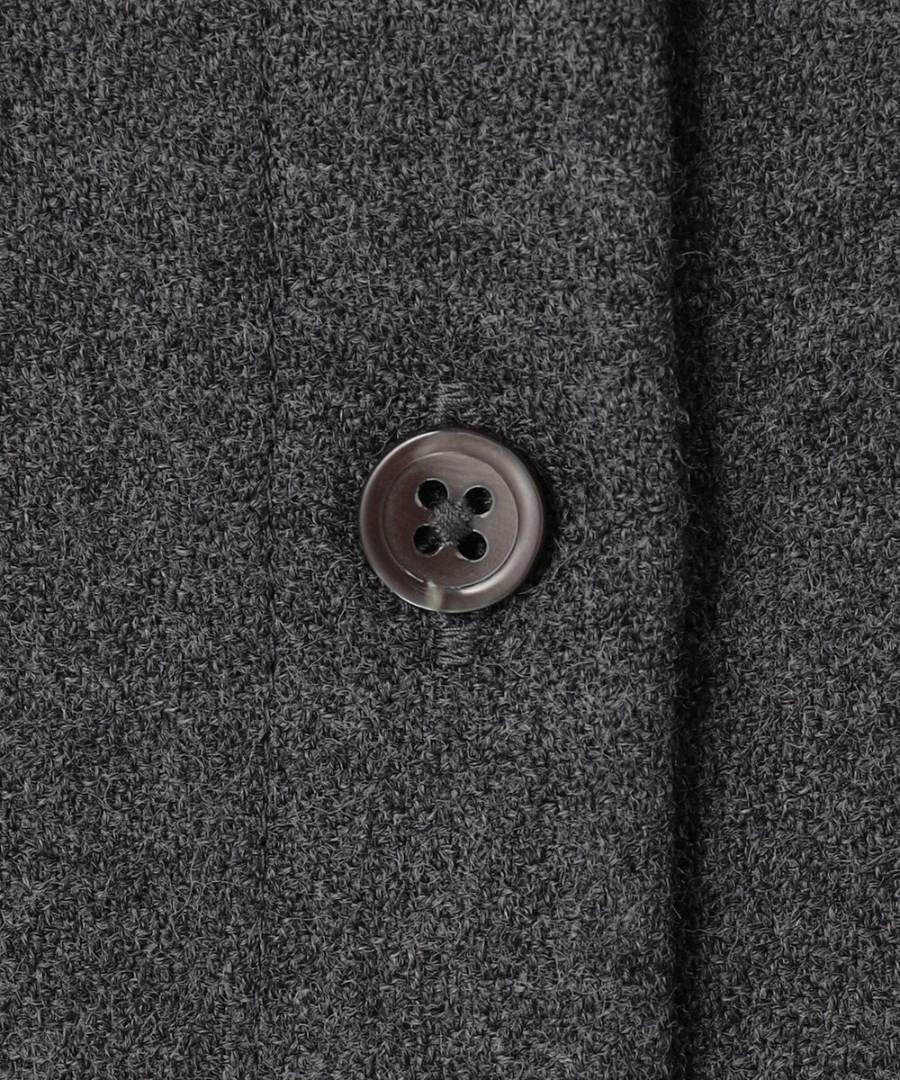 自由区 ウールジョーゼットシャツ ワンピース 