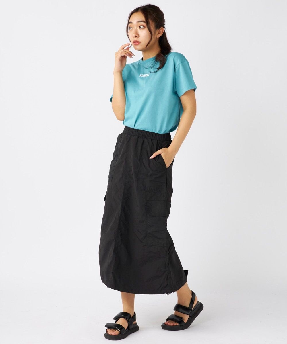 OP／FILA 【Kappa】サガラ刺繍 オーバーサイズTシャツ 