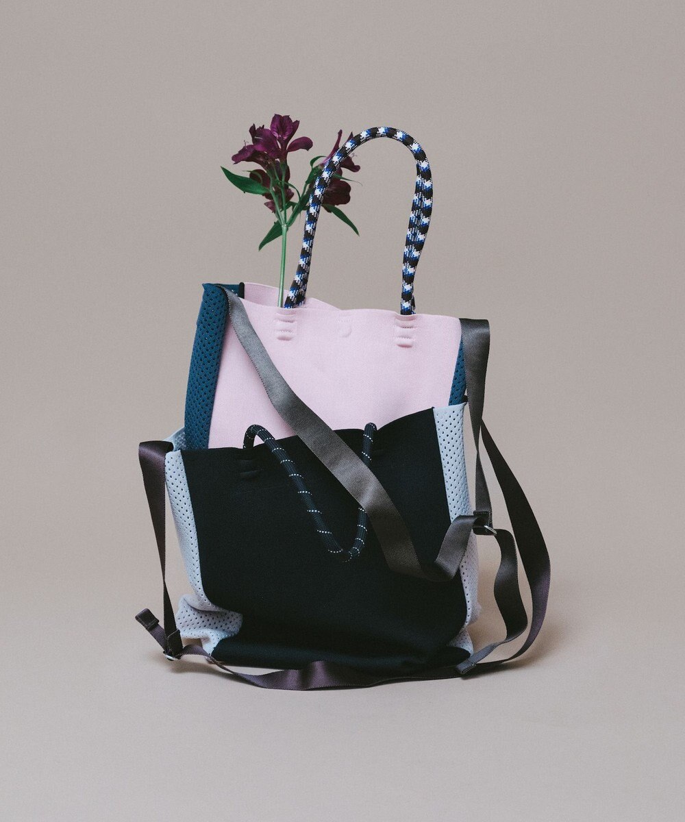 MIX COLOUR 2WAY TOTE BAG／ミックスカラー2WAYトート / TRICOTE 