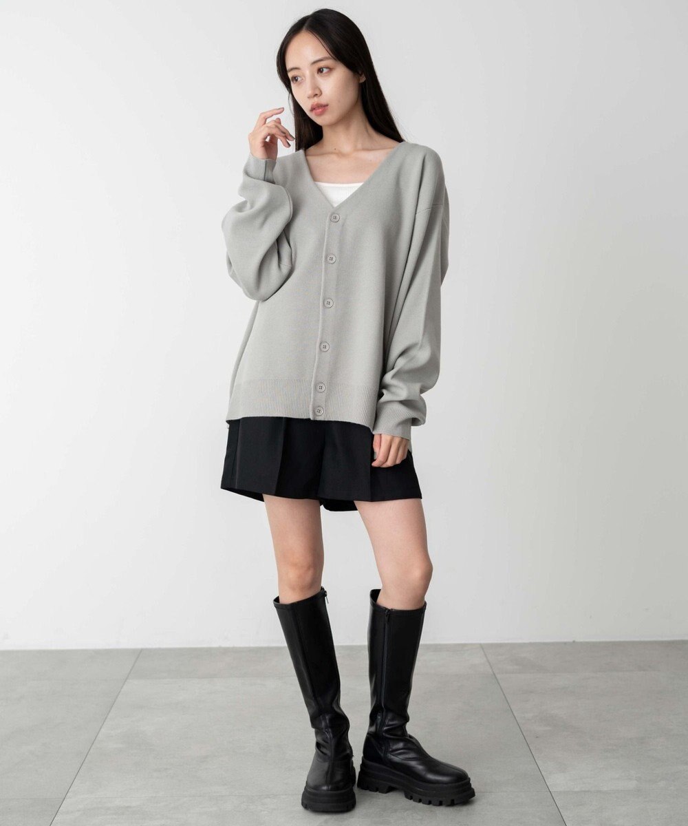 WEGO 【ユニセックス着用ITEM】ミラノリブカーディガン 