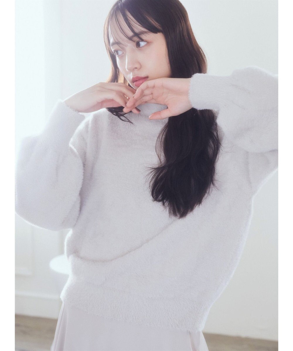 earth music&ecology ミニシャギープルオーバー 