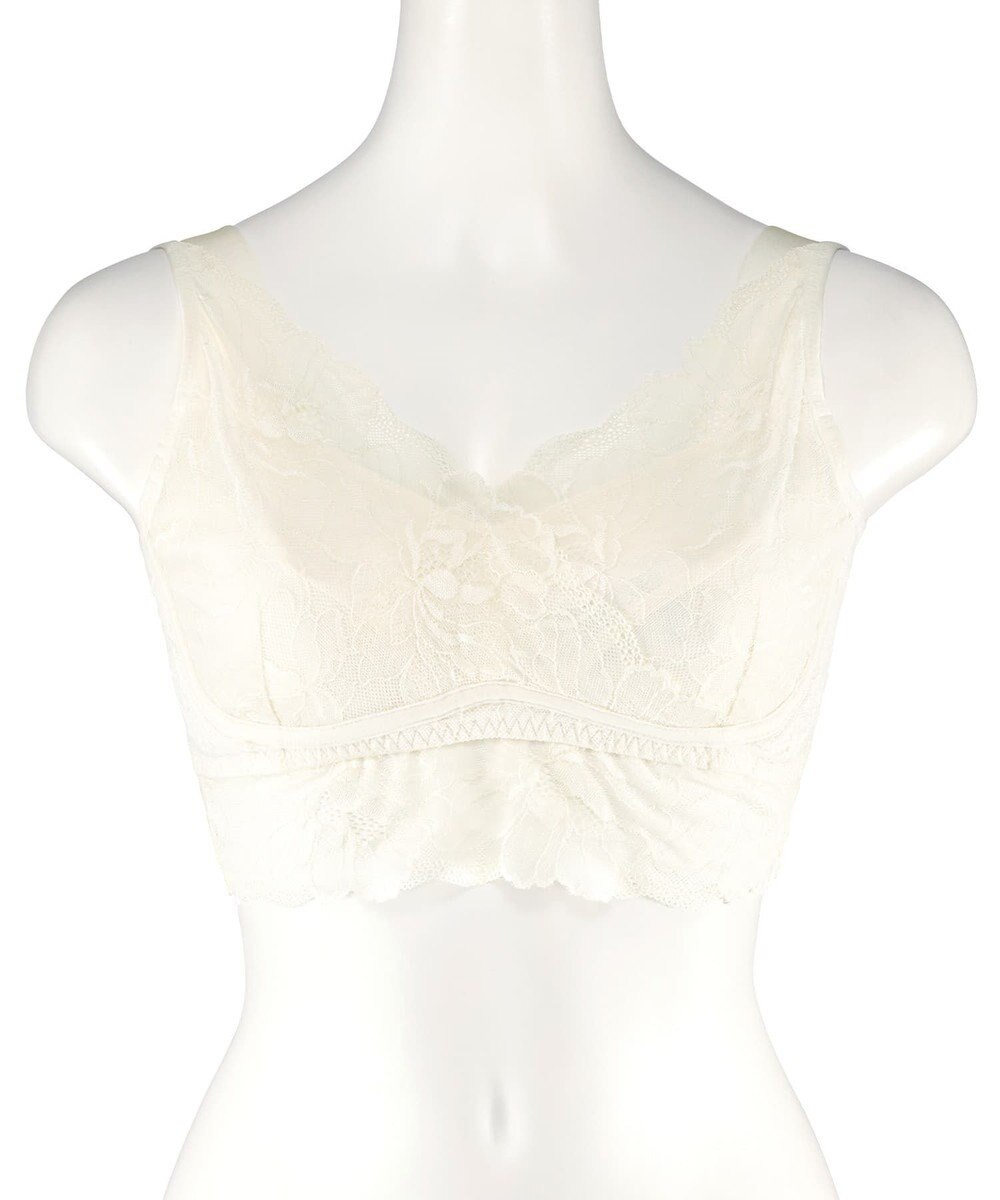 San-ai Resort（三愛水着楽園） 毎日らくちん 楽しくバストケアもちもちナイトブラ【ナイト＆ディブラ】フロントホック無し 【northerly】 