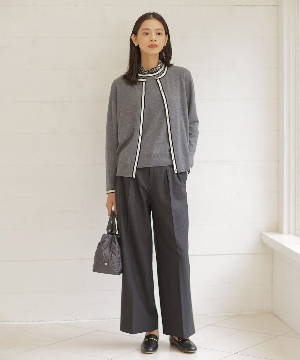 J.PRESS LADIES 【2way・撥水】ボンディングキルト トート バッグ 