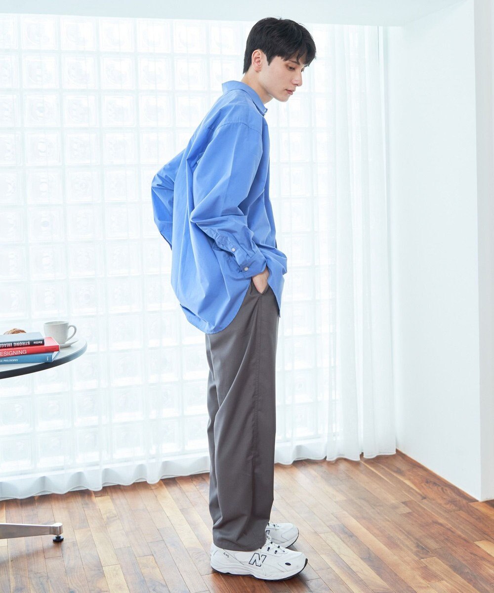 WEGO 【ウエストゴム】TRイージーストレートパンツ 