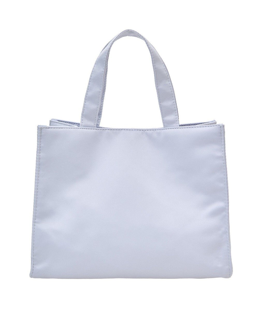 Maison de FLEUR コットンキャンディ刺繍トートバッグ 