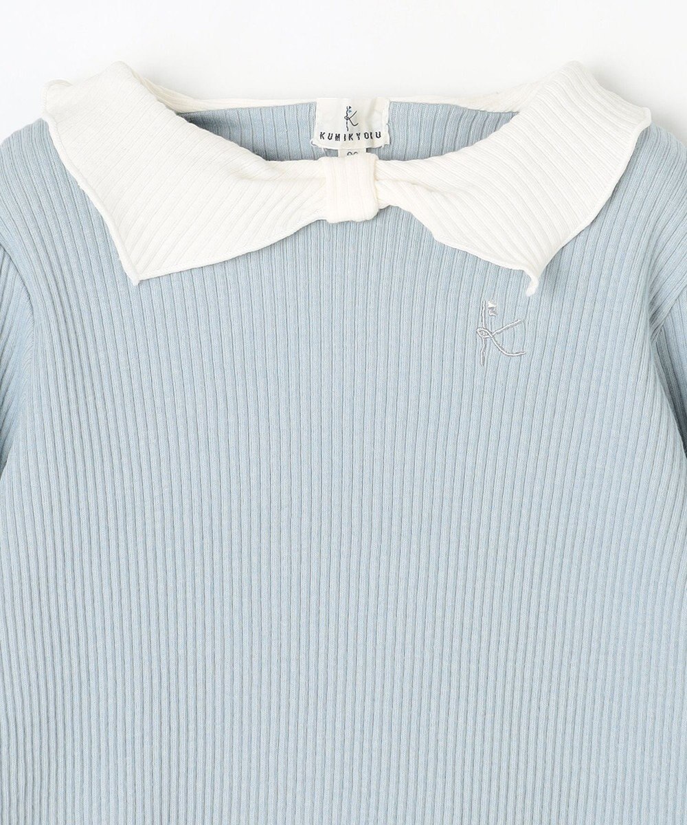 組曲 KIDS 【80-100㎝】リブリボン トップス 