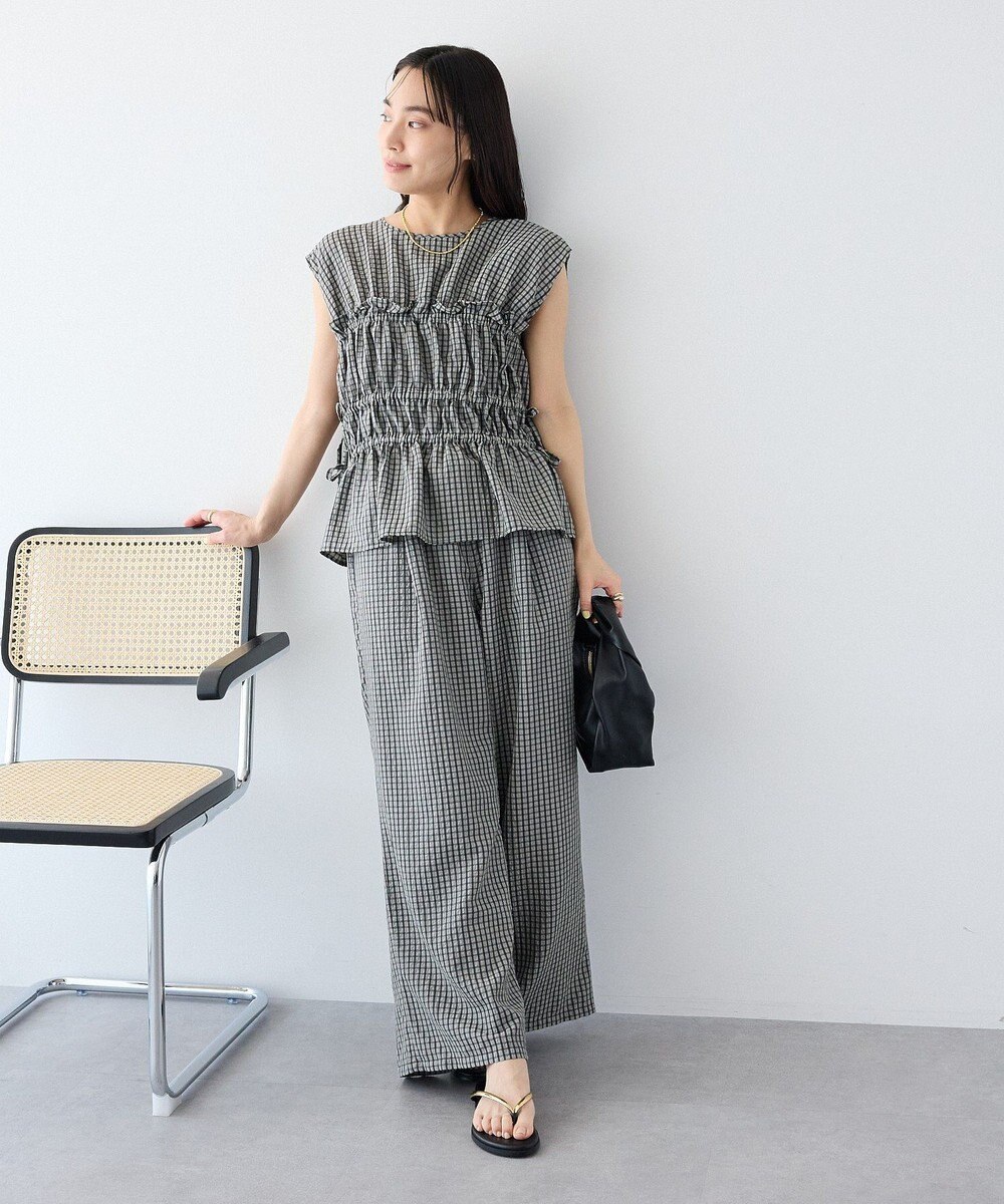 CRAFT STANDARD BOUTIQUE サッカーチェックブラウス 