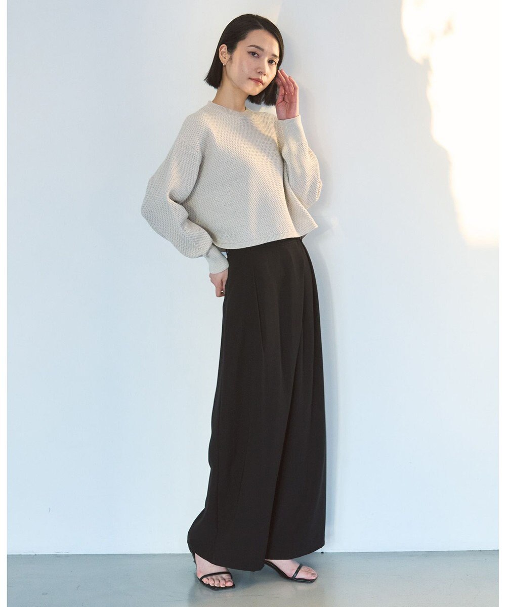 UNFILO アシンメトリー ラップパンツ 