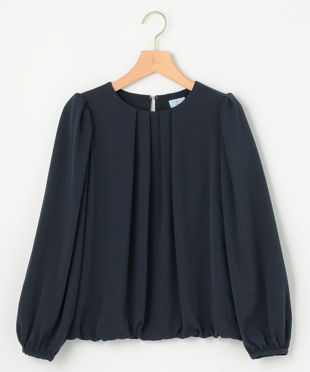 組曲 L 【WEB限定】ジョーゼットシフォン パフスリーブブラウス 