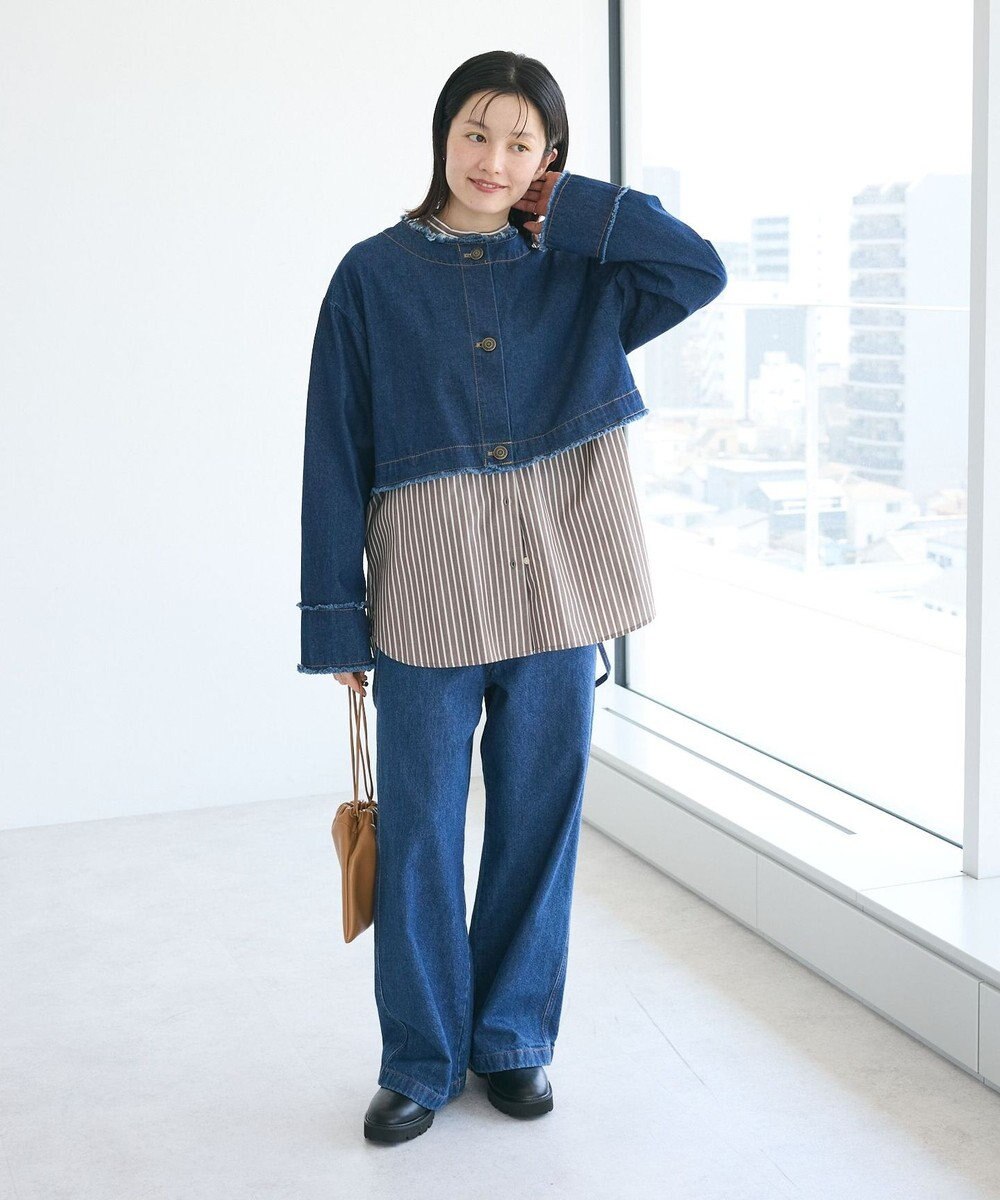 CRAFT STANDARD BOUTIQUE デニム２WAYブルゾン 