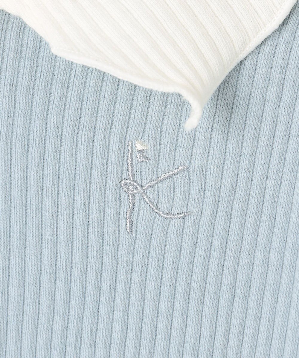 組曲 KIDS 【80-100㎝】リブリボン トップス 