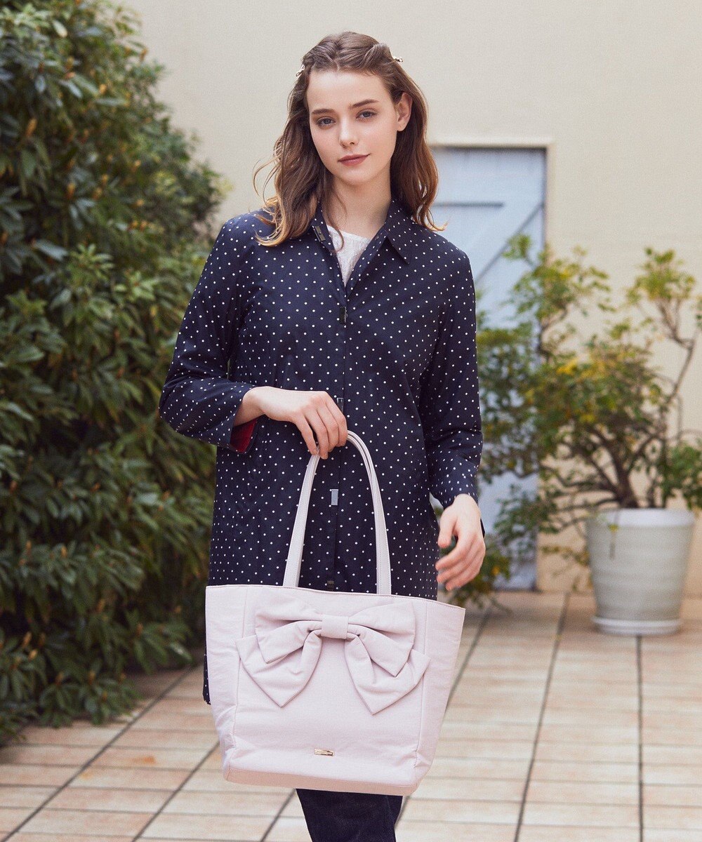 Maison de FLEUR 撥水加工3ルームトートバッグ 