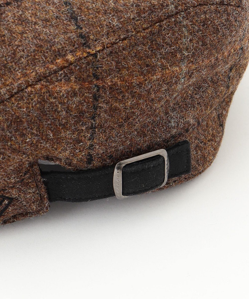 JOSEPH ABBOUD 【サイズ調整可・ツィード/UKファブリック】ツイード ウインドーペン ハンチング 