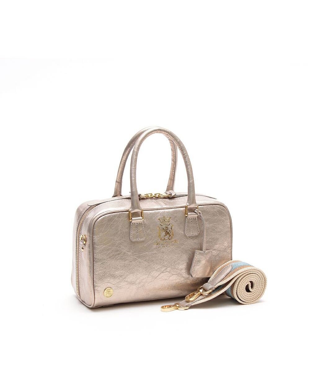 A.D.M.J. 【牛革】イタリアンレザークラックメタル2WAYボストンM 