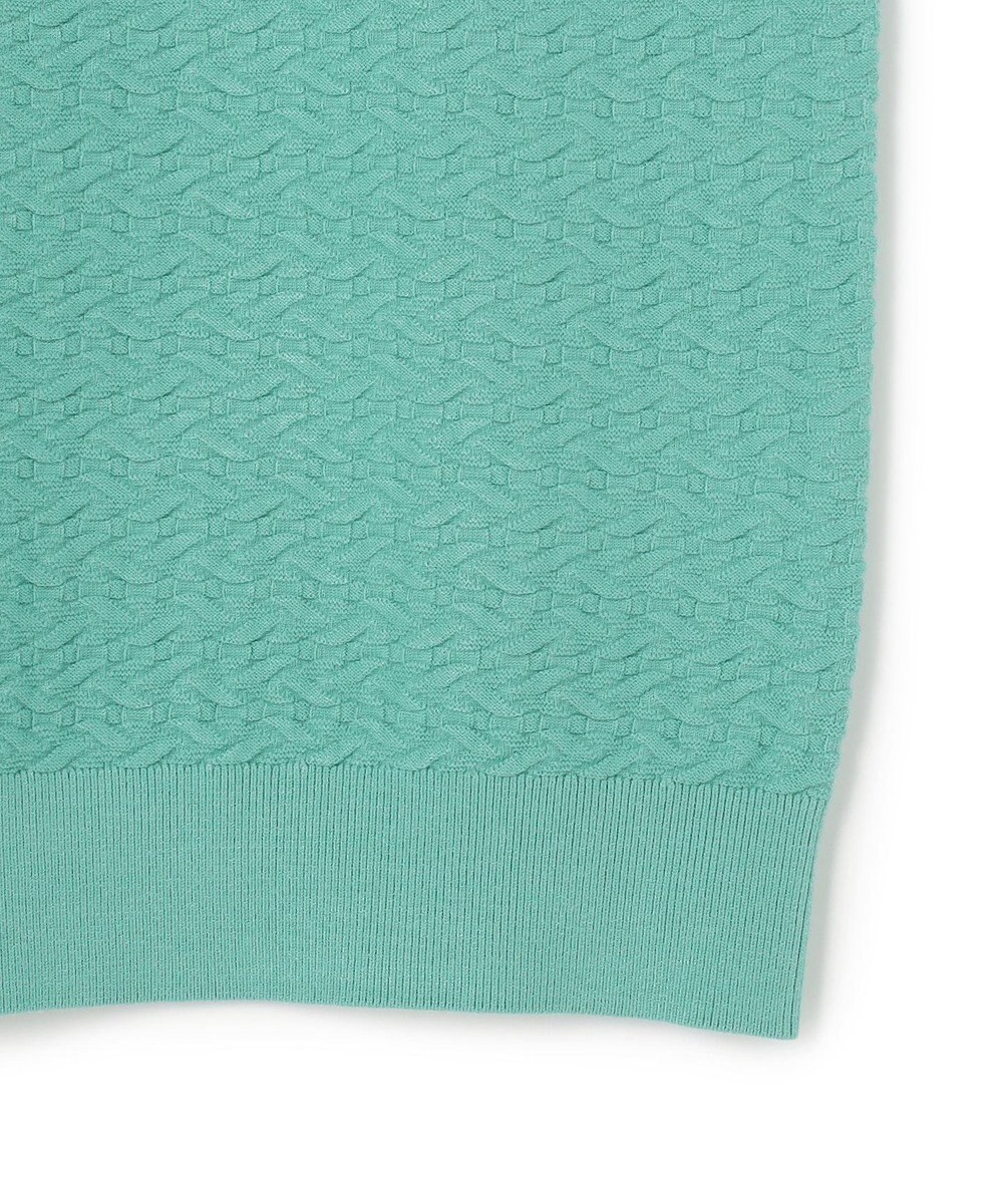 JOSEPH HOMME 新柄【イージーケア】 ヴィスコースリンクス　モックネックニット 