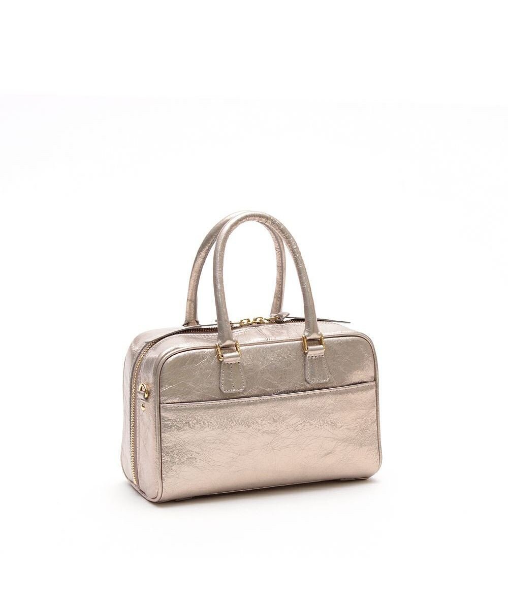 A.D.M.J. 【牛革】イタリアンレザークラックメタル2WAYボストンM 