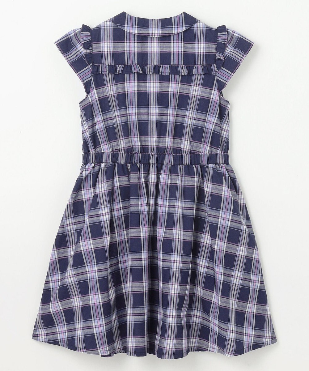 組曲 KIDS 【110-140㎝】プランタンチェック ワンピース 