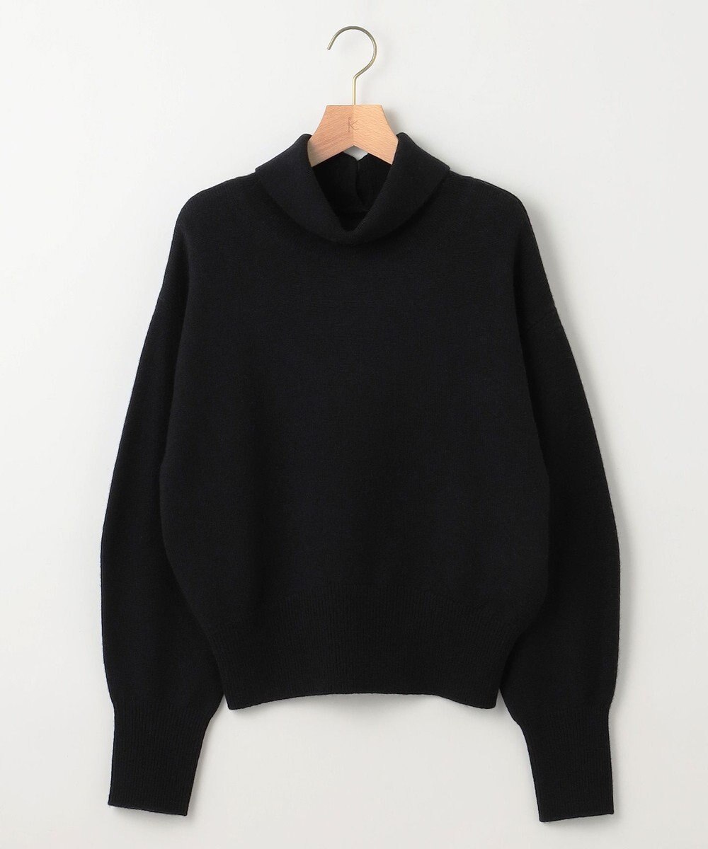組曲 L 【2WAY・WEB限定】ウールカシミヤミックス ハイネックニット 