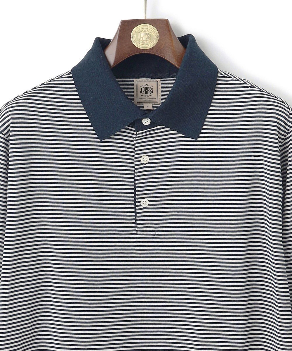 J.PRESS MEN 【きちんと感 × ニットのような柔らかな着心地】フレックスジャージ ポロシャツ 