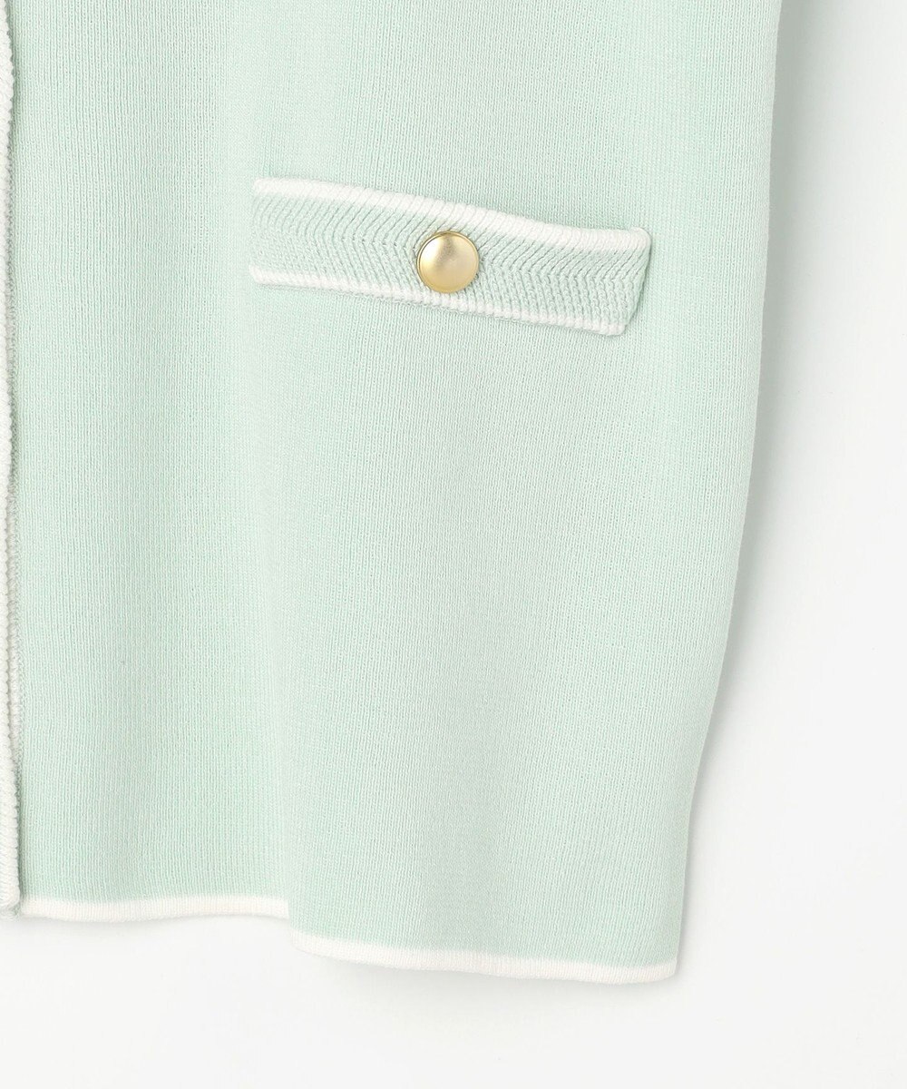 ANY SIS S 【花粉対策】ラインポイント カーディガン 