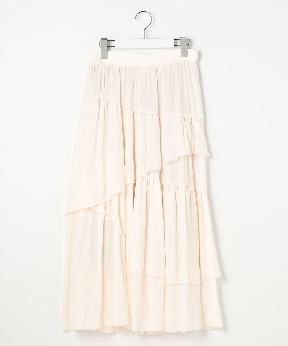 Feroux アシンメトリーティアード スカート 